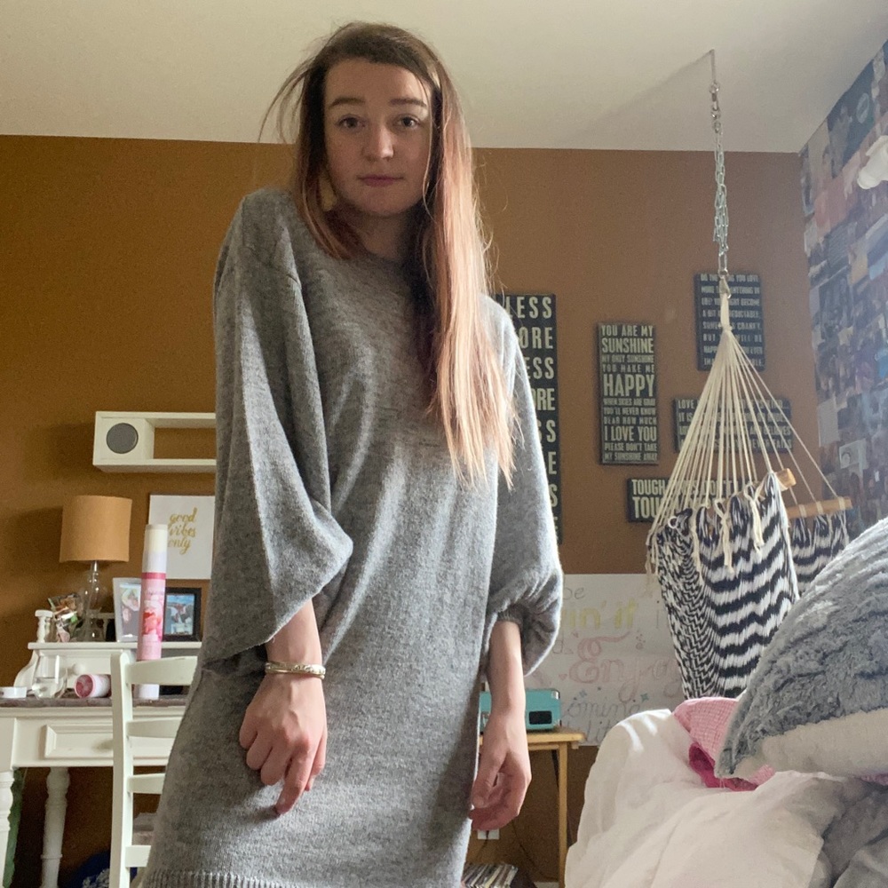 Soft Gray Dress